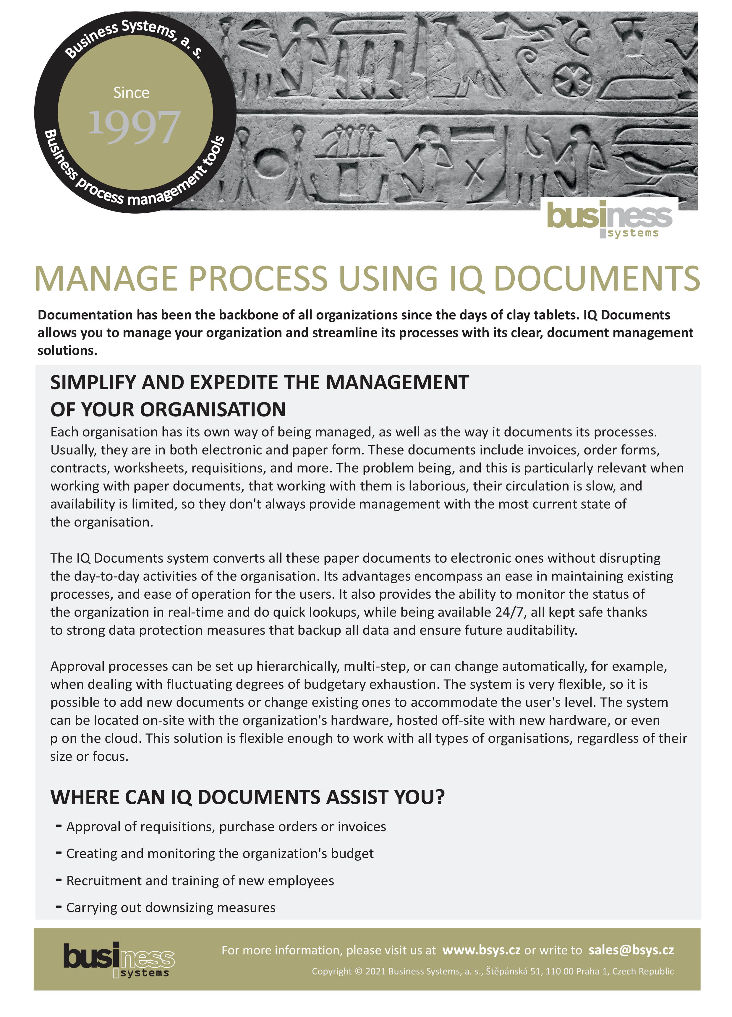 IQ Documents - care for company documents 